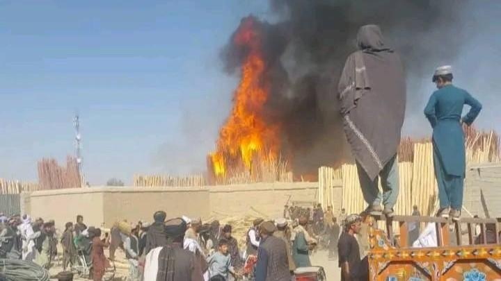 آتش‌سوزی در زابل سه میلیون افغانی خسارت برجا گذاشت