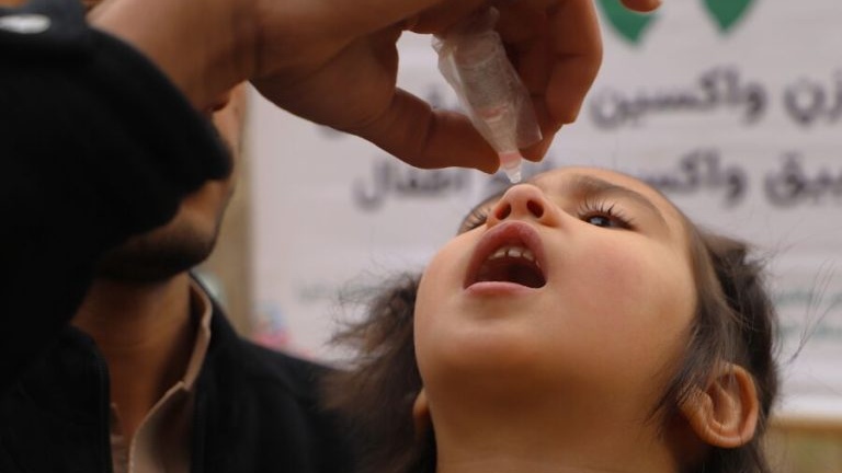 آغاز کارزار ملی واکسین ضد پولیو در ۳۱ ولایت افغانستان